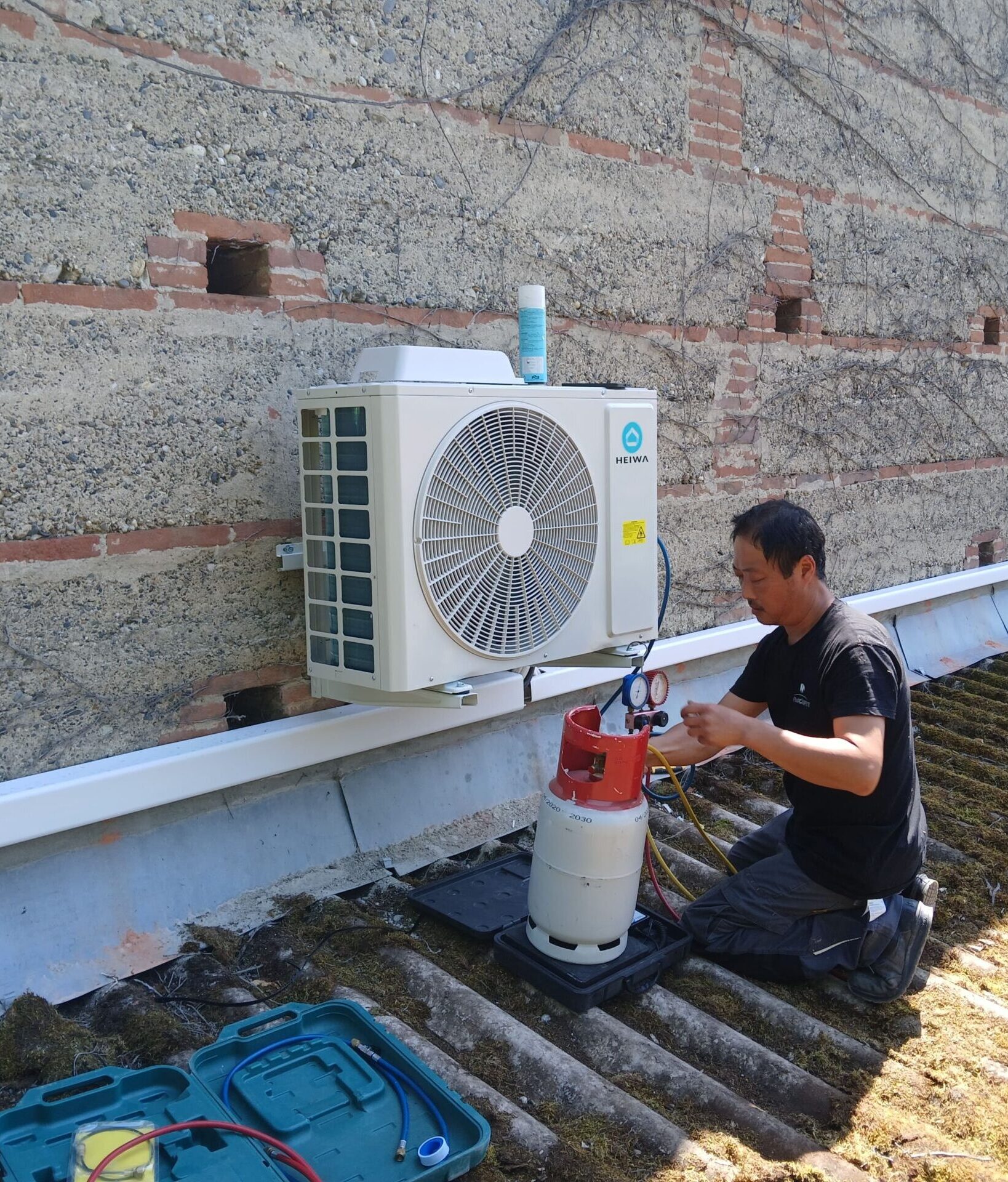 Installation de climatisation